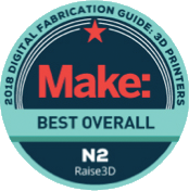 米国Make誌ベストFFF方式3Dプリンター受賞