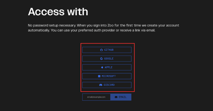 サインインの方法を選択